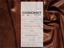 Tablet Screenshot of coronetspa.com